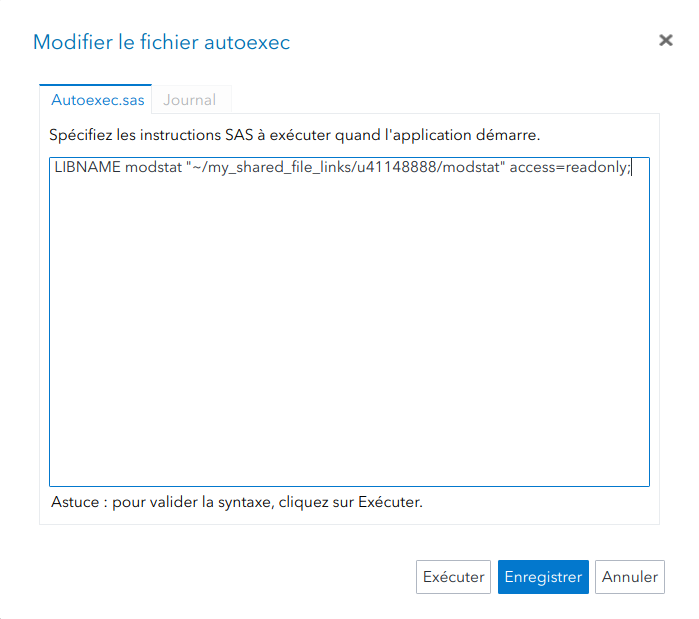 Modstat Modélisation statistique - Introduction à SAS